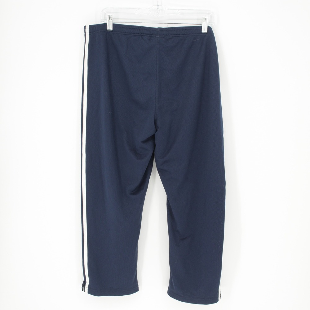 Adidas Women's Blue 3-Stripe Mesh‎ Athletic Track Pants Size Large - Picture 3 of 5